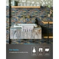 thumbnail image 3 of Art3d Backsplash Peel N Stick Tiles Kitchen / Bathroom Backsplash Tiles 12" x 12" Pack of 6, 3 of 11