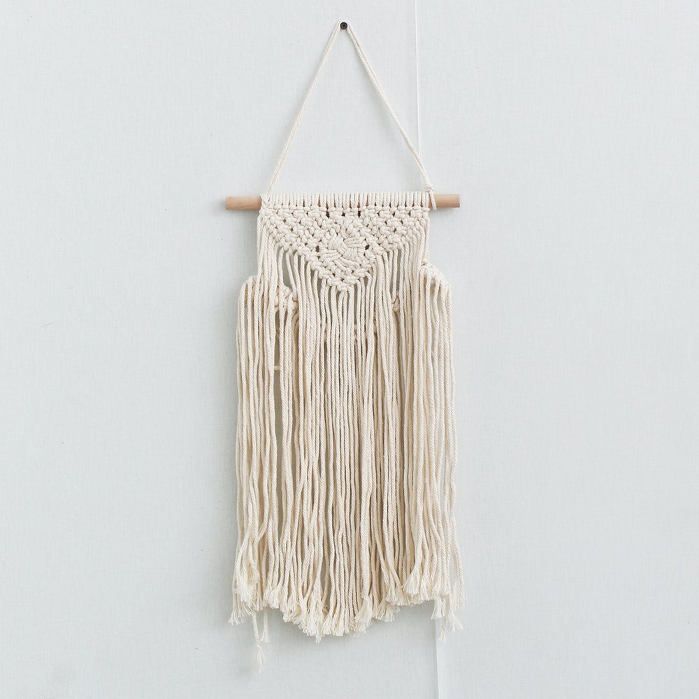 Bohemian Cotton Handmade Knitted Woven Macrame Wall Art Hanging