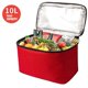thumbnail image 2 of 10L Large Capacity Picnic Bag, Outdoor Camping Portable Lunch Box, Car Refrigeration Waterproof Insulation Bag, 2 of 5