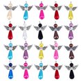 thumbnail image 1 of CIMAXIC Exquisite Angel Wing Shaped Pendants for DIY Keychains and Necklaces Assorted Color ABS Material,1.18"X0.98"X0.39", 1 of 5