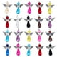 thumbnail image 1 of ColoMX 25 unids colgantes de ala únicos DIY Decoraciones colgantes Collar Llavero Colgantes, 1 of 7