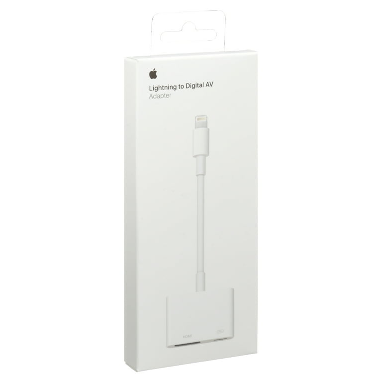 Adaptador Apple MD826ZM/A de conector Lightning a HDMI/ USB/ para iPad  Retina/ iPad mini/ iPhone