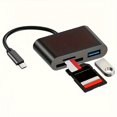 thumbnail image 2 of Type-c card reader type-c Android mobile computer multifunctional OTG2.0 SD/TF USB drive, 2 of 6