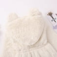 thumbnail image 5 of SYNPOS 1-8T Girls Winter Warm Coats Ear Hooded Faux Fur Fleece Jacket, 5 of 7