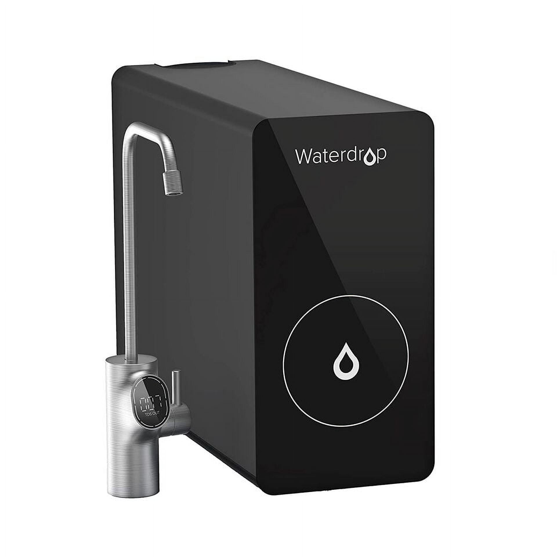 Waterdrop D6 Reverse Osmosis System, Tankless, 600 GPD, with D6RF Filters
