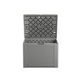thumbnail image 2 of Rubbermaid Outdoor Easy Install Deck Box, Medium, Weather Resistant, Gray for Lawn, Garden, Pool, Tool Storage, Home Organization, 2 of 5