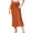 Orange, variant on Vedolay Long Skirts For Women Womens Maxi Boho Skirt Summer Flowy Renaissance Skirt with Pockets,Orange L