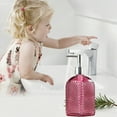 thumbnail image 5 of 500ml Glass Soap Dispenser Bottle for Bathroom & Kitchen,Refillable Hand Soap Pump Bottle with Leak-Proof Seal,Multi-Purpose Lotion Dispenser for Shampoo,Body Wash,Travel & Home Use,7.68x3x3", 5 of 6
