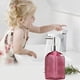 thumbnail image 5 of Botellas Dispensadoras De Vidrio 1 unidad de dispensador de jabón líquido de vidrio morado para baño, cocina o encimera, envase recargable para loción (500 ml) Rkxzt, 5 of 9