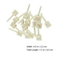 thumbnail image 3 of EeaseCA 20Pcs Target Plastic Face Archery Target Nails Archery Accessories, 3 of 8