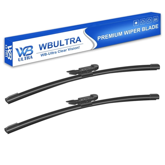 WBULTRA 20" Beam Wiper Blades, OEM Fit, All-Season, 2-Pack
