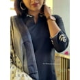 thumbnail image 3 of Indian Ethnic Salwar Kameez Kurti Set Women Designer Kurta Pant Dupatta Set Zero Neck 36, 3 of 5