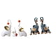 thumbnail image 1 of Esculturas de elefantes,Estatuas de elefantes,decoración del hogar,artesanías de cerámica,Figura de elefante,Figuras de elefantes,estatuas,adornos de animales,Escultura coleccionable para, 1 of 8