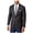 grey, variant on Ryan Seacrest Mens Windowpane Two Button Blazer Jacket, Grey, 38 Long