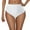 A-White, variant on Womens Swimsuit Bottoms High Waisted Bikini Bottoms Tie Side Tummy Control Bathing Suit Bottom Solid Color Swimwear