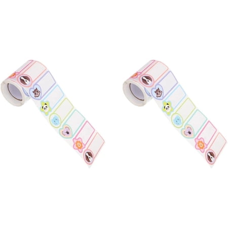 ser of 2 Name Stickers Self Name tag Stickers Freezer Food Label Name tag Stickers Adhesive Tags: