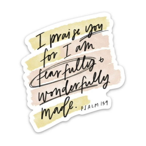 Magnet | Psalm 139 | Fearfully Wonderfully Made