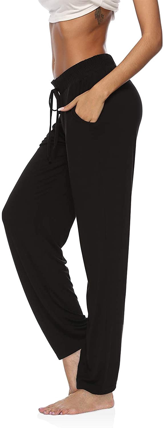Womens Yoga Pants Wide Leg Comfy 
