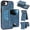 Blue, variant on Allytechgroup 2 in 1 Wallet Case for Apple iPhone 17e 16e, Detachable Magnetic Cards Holder RFID Blocking [Compatible with Magsafe] Drop Protective Lightweight Phone Case for Women Men,Darkbrown