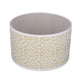 thumbnail image 1 of Metal Lampshade Hollow Out Table Light Shade for E27 E14 Caliber Lamp Holder Copper Coin Flower White Yellow Lining, 1 of 5