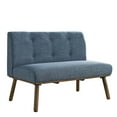 thumbnail image 4 of Simple Living  Playmate Loveseat Blue Fabric, MDF Transitional, Modern & Contemporary, 4 of 5