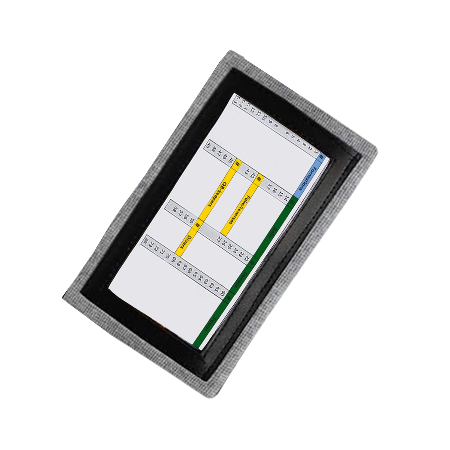 Pro Athletics Football Quarterback Playbook Wristbands for Adult and