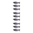 thumbnail image 3 of Yuarrent Señuelos de Pesca de 3 piezas, cebo falso vívido reutilizable de plástico con cuentas, cebos de natación portátiles, accesorio de Crankbait Type1 NO1 Yuarrent CBP501933, 3 of 6