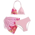 thumbnail image 6 of Gunia Swimsuits For Teen Girls 2 Piece Floral Print Bikini Swim Bathing For Kids Summer Beach Bathing Suit 11-12 Years, 6 of 6