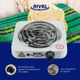 thumbnail image 4 of Parrilla Eléctrica 1 Quemador RIVELMEX 1RIV-761 blanca, 4 of 7