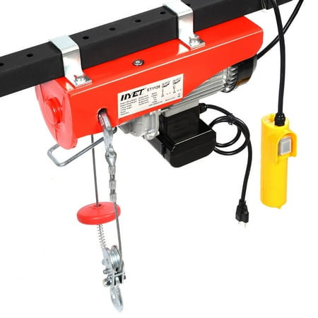 GHP 1320Lbs Double Line Lift Mini Automatic Electric Wire Hoist with Steel (Best Electric Wire For House)