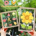 thumbnail image 2 of Picture Frame Burr-free Handcraft Transparent Decorative DIY Rounded Edges Kindergarten Children Craft Painting Frame Studio Supply, 2 of 7