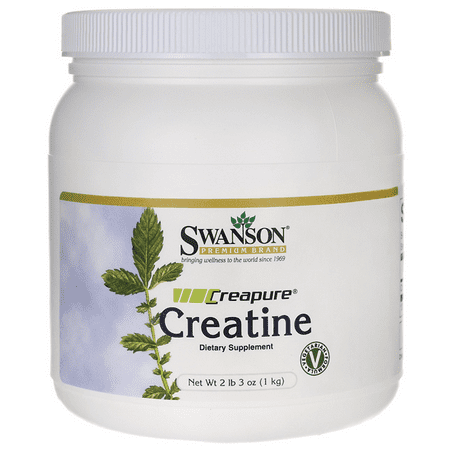 Swanson Creatine Powder 2 lb 3 oz Pwdr (Best Creatine For Lean Muscle Growth)