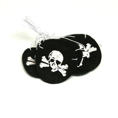 Pirate Eye Patch Halloween Party Favor Bag Costume Dress Up Kids Toy RS 