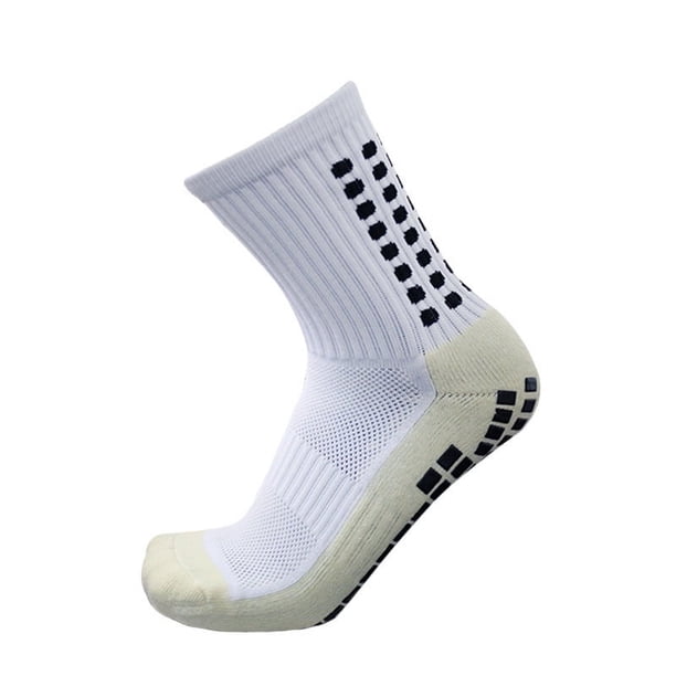 Calcetines de fútbol antideslizantes dispensados para hombres y mujeres, calcetines de tubo God, película de fricción cuadrada, toalla engrosada, pies inferiores