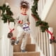 thumbnail image 5 of Oioii Christmas Stocking Snowman Reindeer Xmas Stockings Holiday Christmas Decoration Gifts for Family Gril Boy Kids, 5 of 6