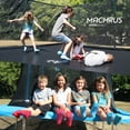thumbnail image 6 of Machrus Upper Bounce Non-Slip Trampoline Ankle Socks - Twin Pack Red/Blue for Kids: Ages 7 to 10 Years, 6 of 6