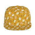 thumbnail image 2 of Balery Baseball Cap Flat Bill Hats for Men Adjustable Size for Running Workouts and Outdoor Activities All Seasons Dad Hat(Daisies Flowers ), 2 of 9