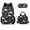 Cartoon Cats, variant on 3 in 1 School Bags Set for Girls Kawaii Backpack Cartoon Cats Travel Rucksack+Insulated Lunch Bag+Zipper Pencil Case for Primary Junior High School Teens Boys