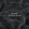 thumbnail image 4 of Sunbeam Dark Shadow Nordic Velvet Electric Heated Blanket Queen Size, 84" x 90", 4 of 5