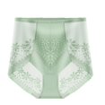 thumbnail image 2 of REORIAFEE Women Briefs Panties Pack High Waist Lace Briefs Strech Breathable Panties Soft Comfy Underpants Lingerie Green XXL, 2 of 3