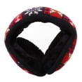 thumbnail image 1 of Shisuyan Cache-Oreilles Tricoté d'Hiver Rouge en Peluche 1 Pce 7.9X6.3X4.3In, 1 of 9