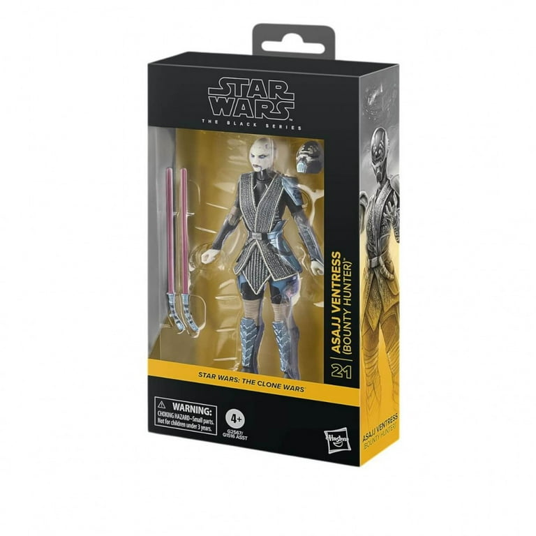 Star Wars Black Series Asajj Ventress Clone Wars Bounty Hunter