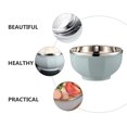 thumbnail image 4 of Weiweiguan Simple Home Soup Bowl Food Serving Bowl Noddle Storage Bowl Kitchen Rice Bowls, 4 of 7
