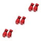 thumbnail image 5 of Ounissouiy 1 par * Guantes de nieve Cubiertas de manos gruesas Accesorio de ropa para mantener el calor Guante de esquí Calentador de manos para rojo 3piezas, 5 of 6
