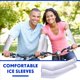 thumbnail image 5 of 80 Pares de Mangas de Brazo de RefrigeracióN Mangas Calentadoras de ProteccióN UV para Hombres y Mujeres, para Correr, Ciclismo, Senderismo, Golf,, 5 of 5