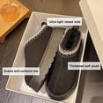 thumbnail image 3 of Cyiecw Womens Slippers,Platform Slippers,Fur Fleece Lined Slippers,House Slippers for Woman,Indoor and Outdoor Anti-Slip Boot for Cold Winters, 3 of 6