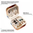 thumbnail image 2 of Cupid Travel Portable Square Jewelry Stand Organizer Storage Box for Rings, Earrings, Necklaces, Bracelets - Suitable for Girls and Women, 2 of 6