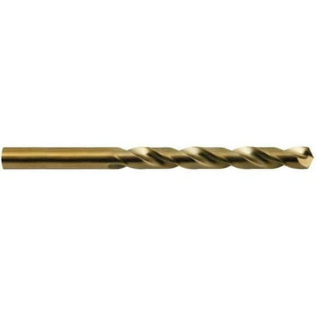 

Hertel 1/2 135° Cobalt Jobber Drill Oxide/Gold Finish Spiral Flute 6 OAL