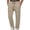D_ Khaki, variant on Women's Summer Drawstring Waist Yoga Pants High Waist Flared Leg Casual Trousers Blue M