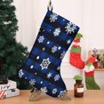 thumbnail image 4 of Christmas Stockings,Blue Christmas Snowflake Pattern Stockings Christmas,14.8'' Xmas Stockings,Christmas Party Favors,Christmas Party Decorations,Christmas Stockings Personalized, 4 of 5